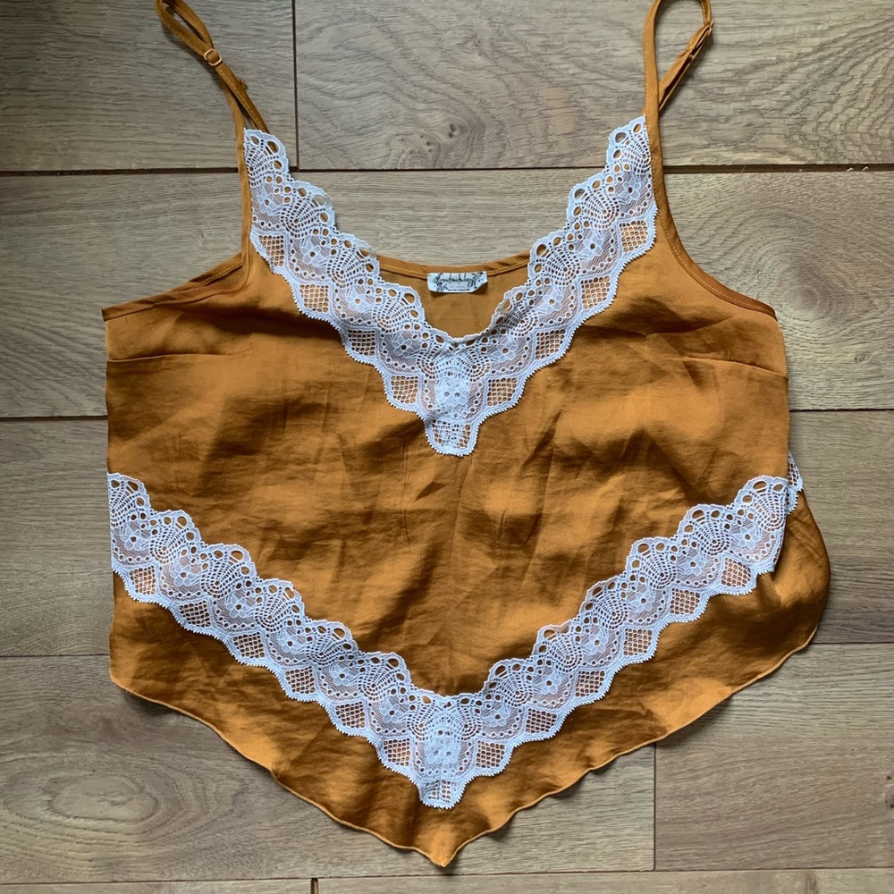 Free People Silk Top
